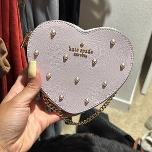 Kate Spade Heart-Shaped Pink Bag